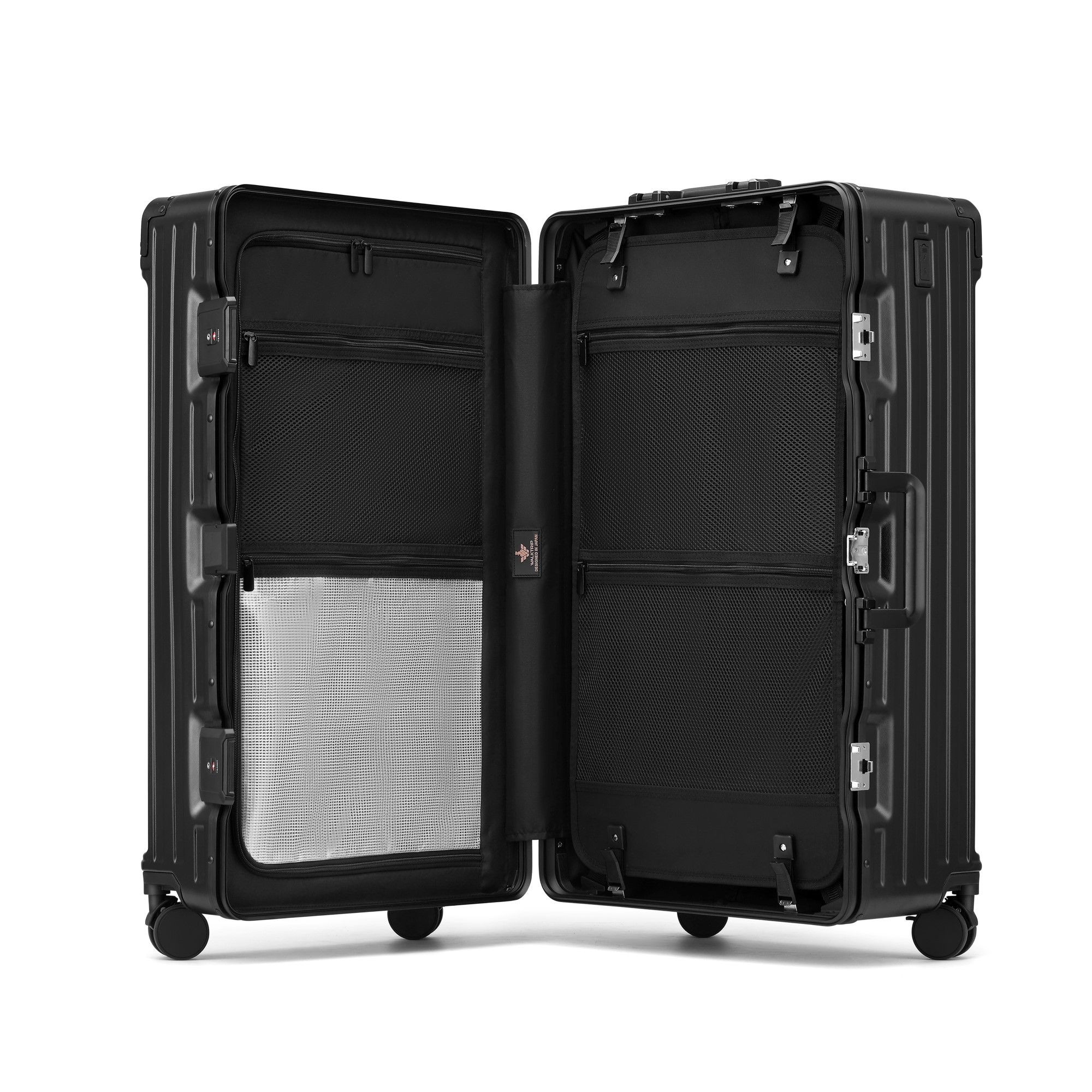 LX-8119 Premium Aluminum Trolley Luggage with TSA Lock & Smart Travel Features