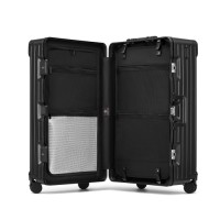 LX-8119 Premium Aluminum Trolley Luggage with TSA Lock & Smart Travel Features