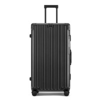 LX-8119 Premium Aluminum Trolley Luggage with TSA Lock & Smart Travel Features