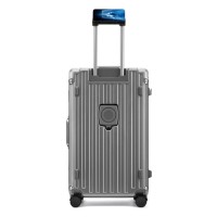 LX-8119 Premium Aluminum Trolley Luggage with TSA Lock & Smart Travel Features